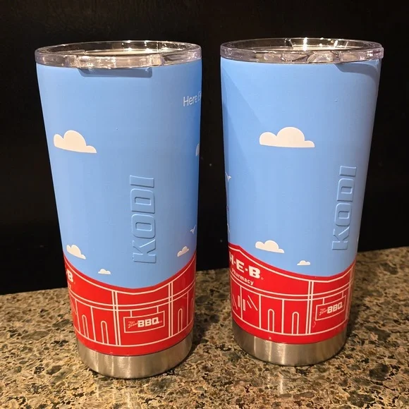 NWT H-E-B Brand Shop Collectible Kodi Store Front Tumbler 22 Oz - Picture 4 of 11